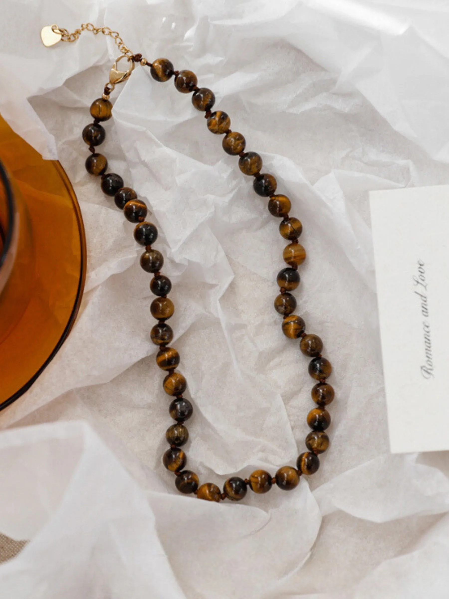 Kambria Tiger Eye Necklace