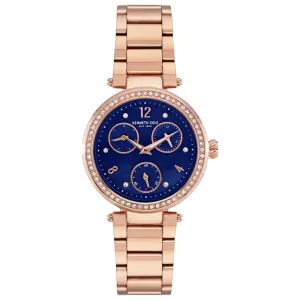 Kenneth Cole Women's Quartz Watch - Dress Sport Blue Dial Bracelet | KC50735005