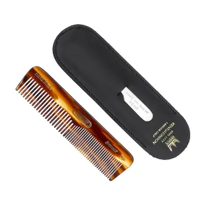 Kent Handmade Comb in Leather Case NU19