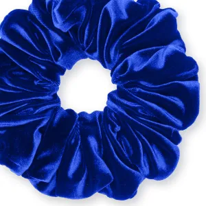 KING SIZE Velvet Scrunchies XXL Oversized Ponytail Holder Made in the USA Royal