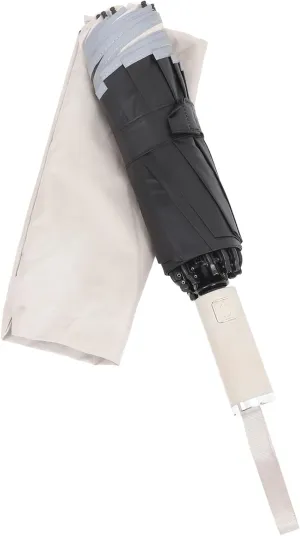 Kisangel Inverted Travel Umbrella Large UV Blocking Automatic Open Close Windproof Design for Rain and Dry Compact Lightweight for Men and Women