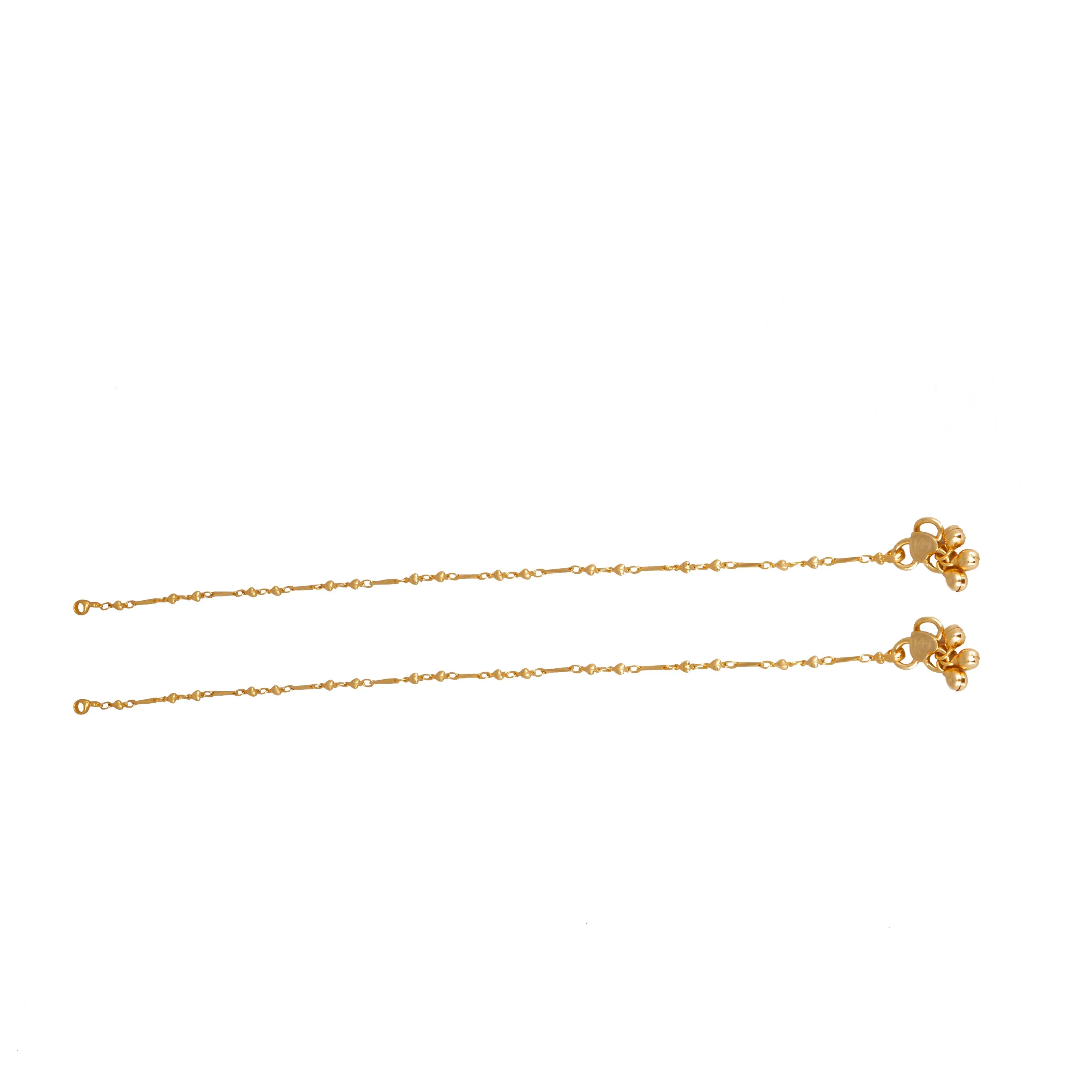Kolusu - 11.5 Inches | Anklet/ Gold Polish Anklet/ Silver Polish Anklet/ Anklet for Women