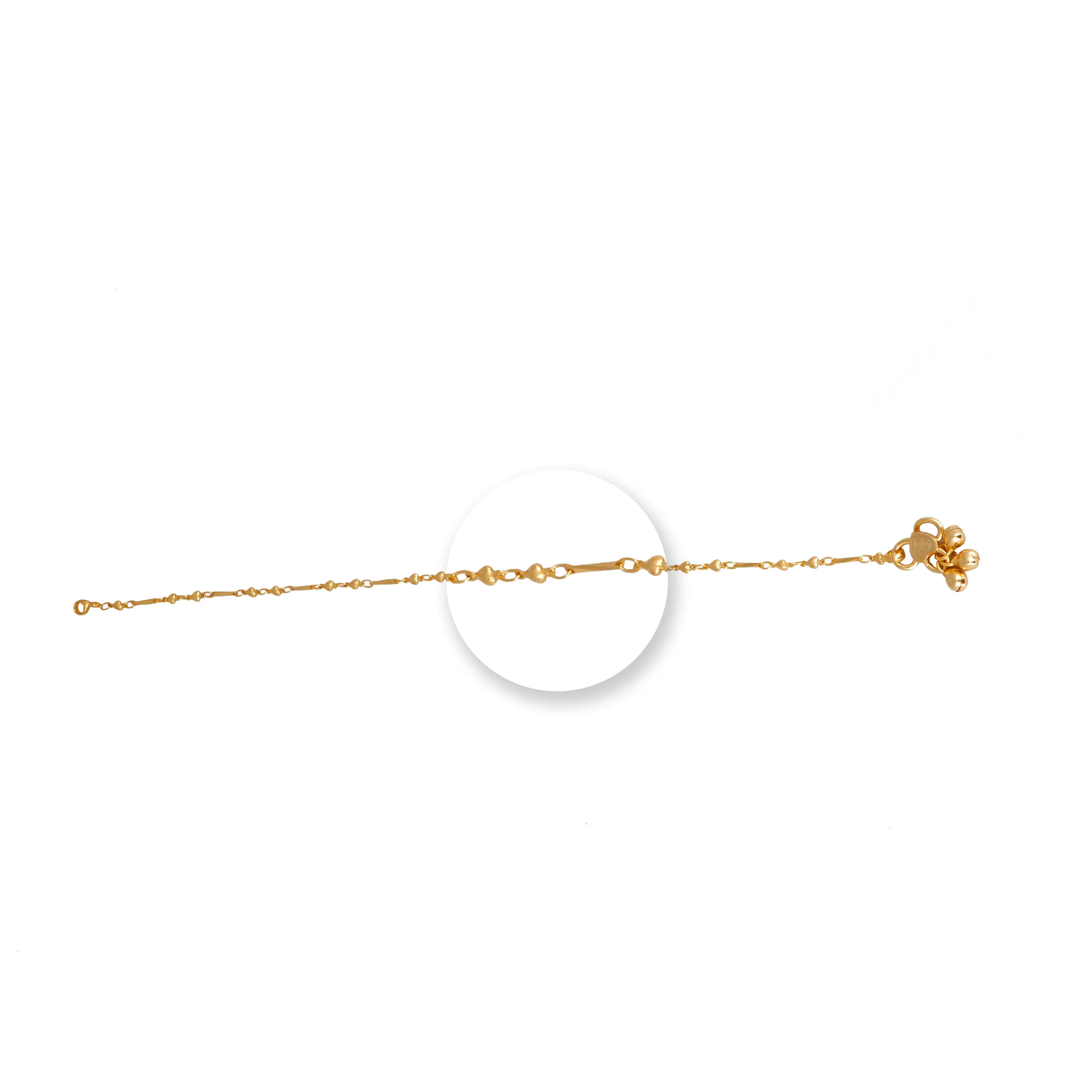 Kolusu - 11.5 Inches | Anklet/ Gold Polish Anklet/ Silver Polish Anklet/ Anklet for Women