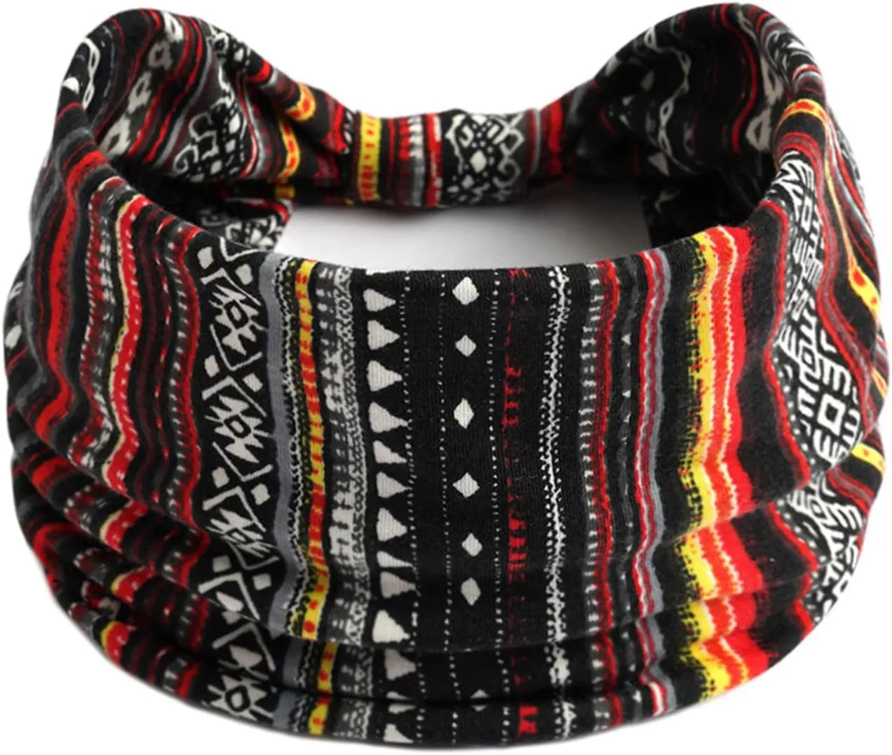 Ladies Running Headband Headband Elastic Non Slip Headbands Wide Exercise Yoga Knotted Non-Slip Cycling Hair Elastic Girl