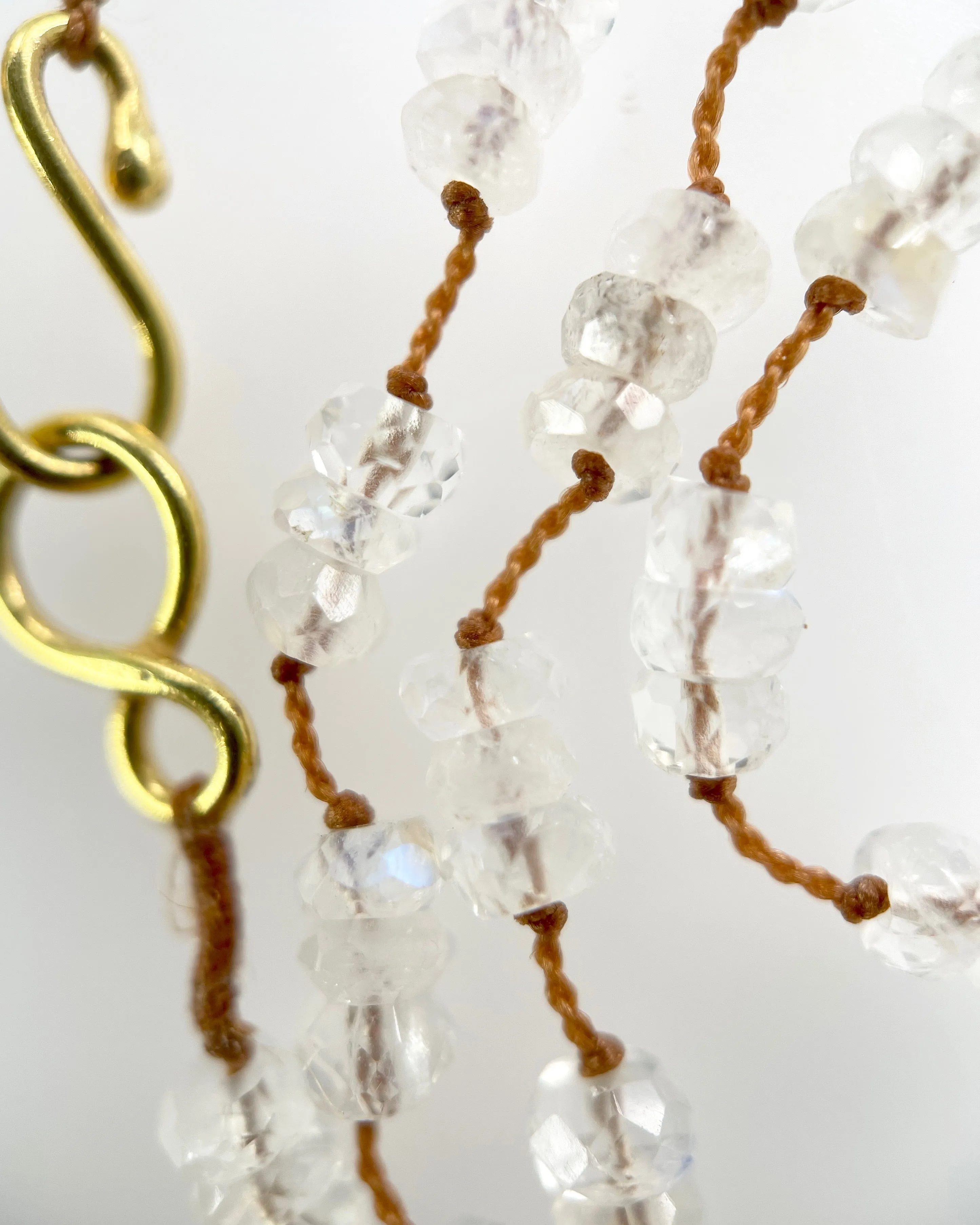 Lena Skadegard Short Moonstone Necklace