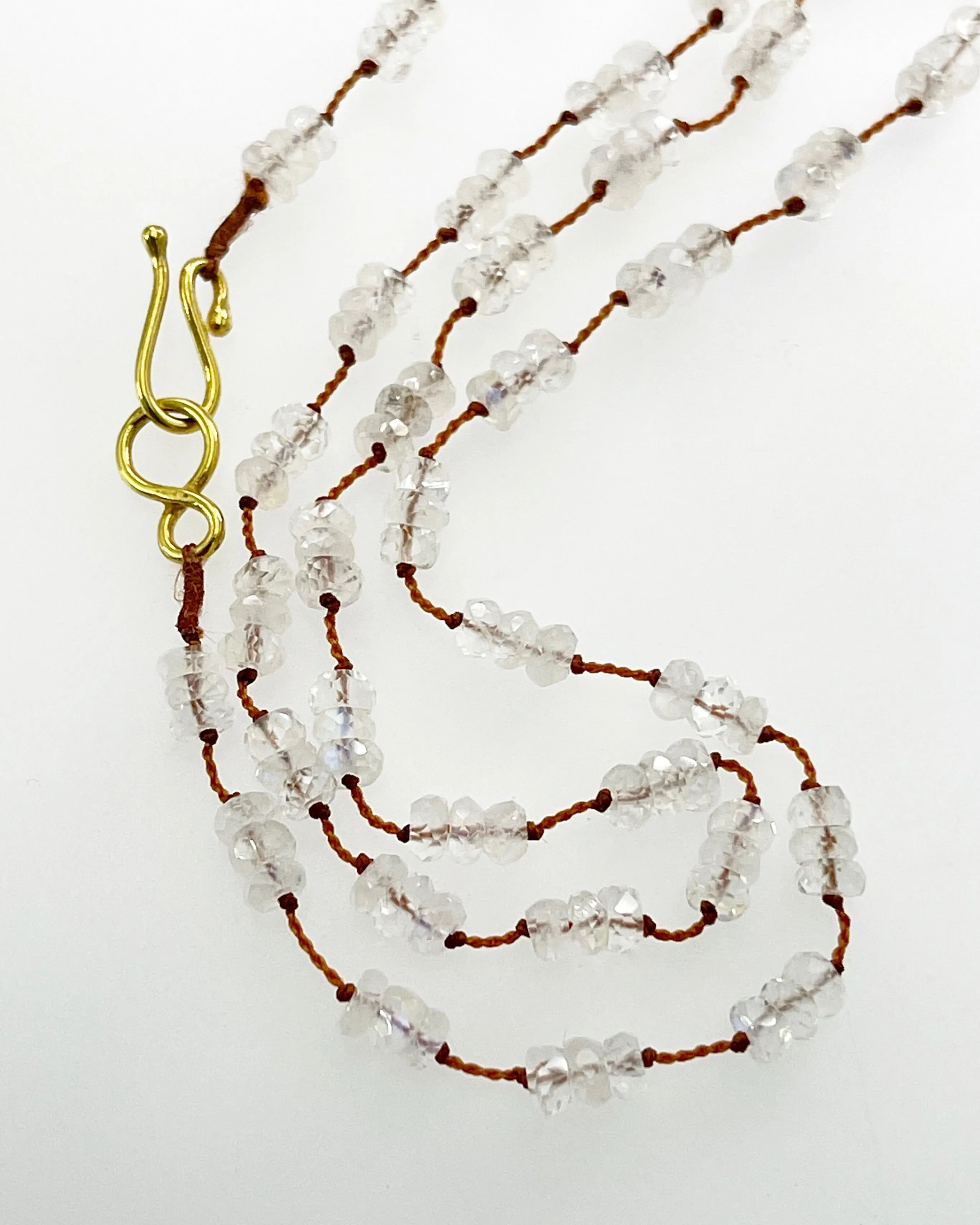 Lena Skadegard Short Moonstone Necklace
