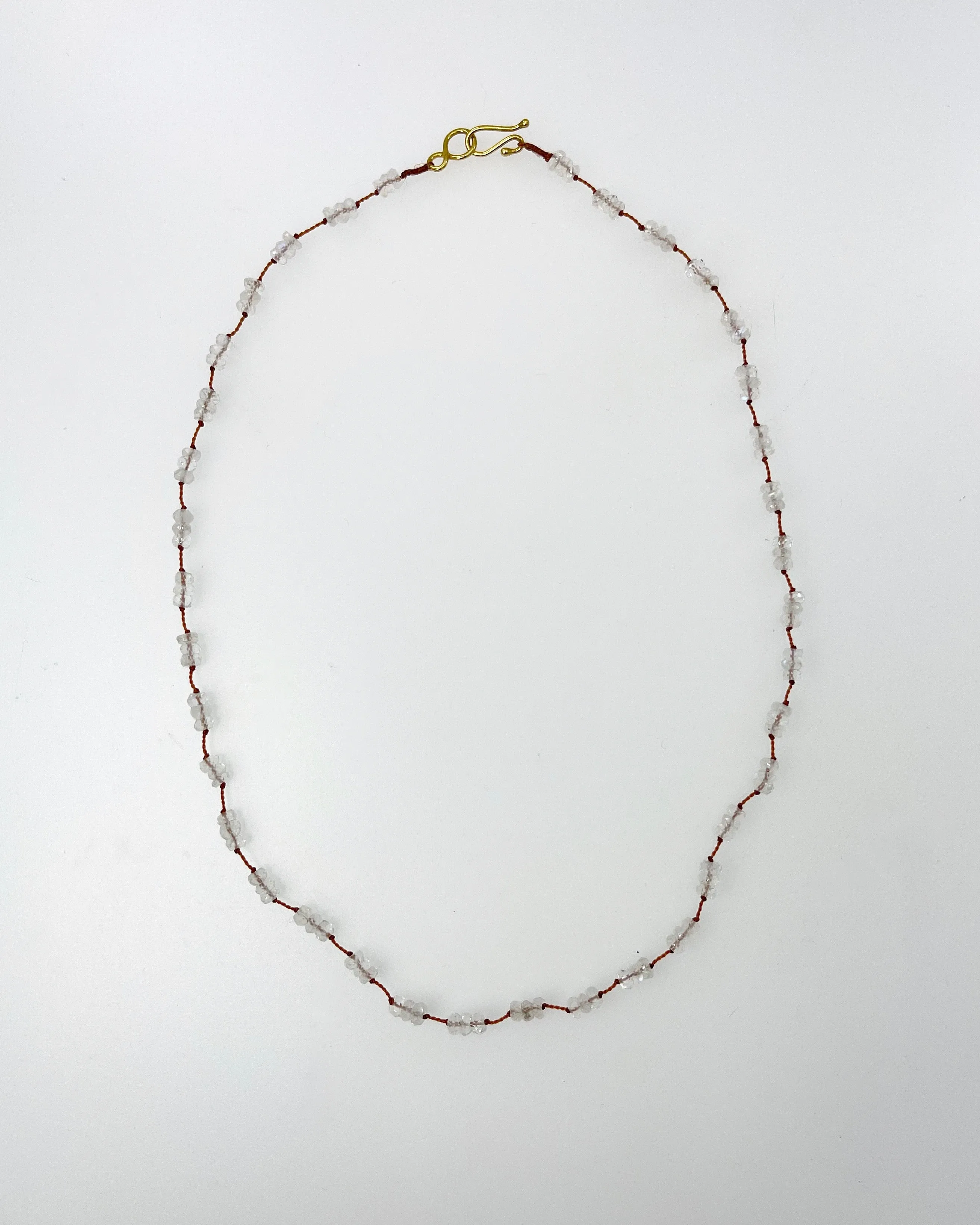 Lena Skadegard Short Moonstone Necklace