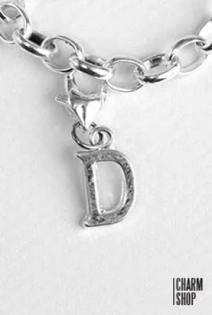 Letter D Dangle Charm