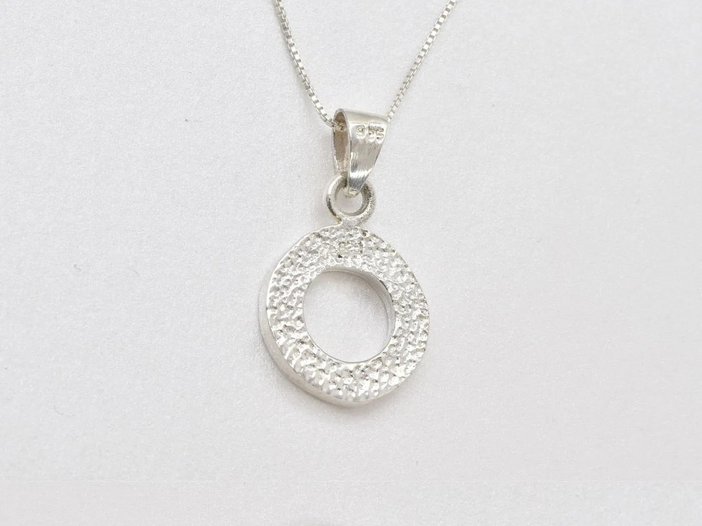 Letter O Pendant - Name Initial Necklace - Personalized Pendant