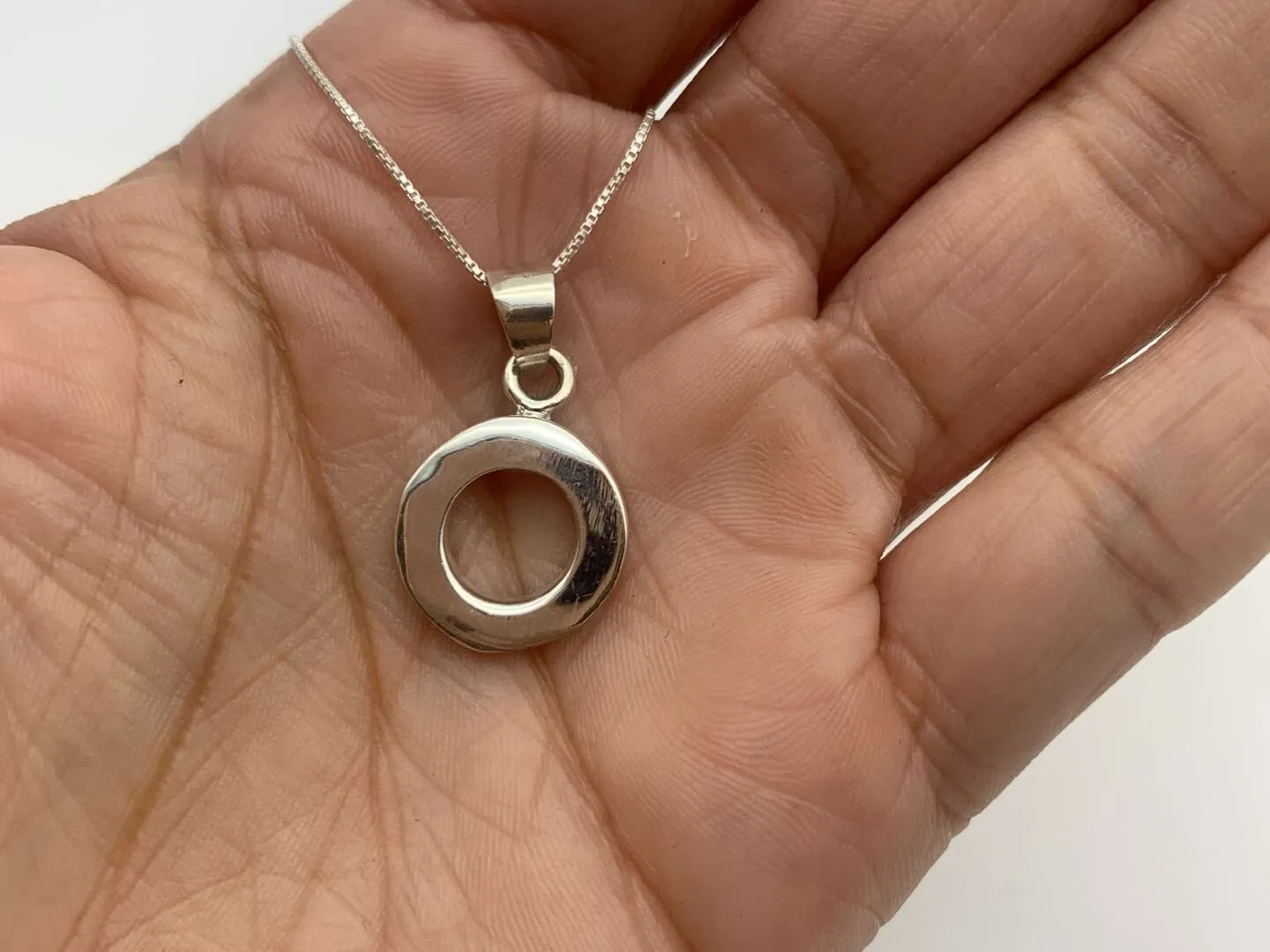 Letter O Pendant - Name Initial Necklace - Personalized Pendant