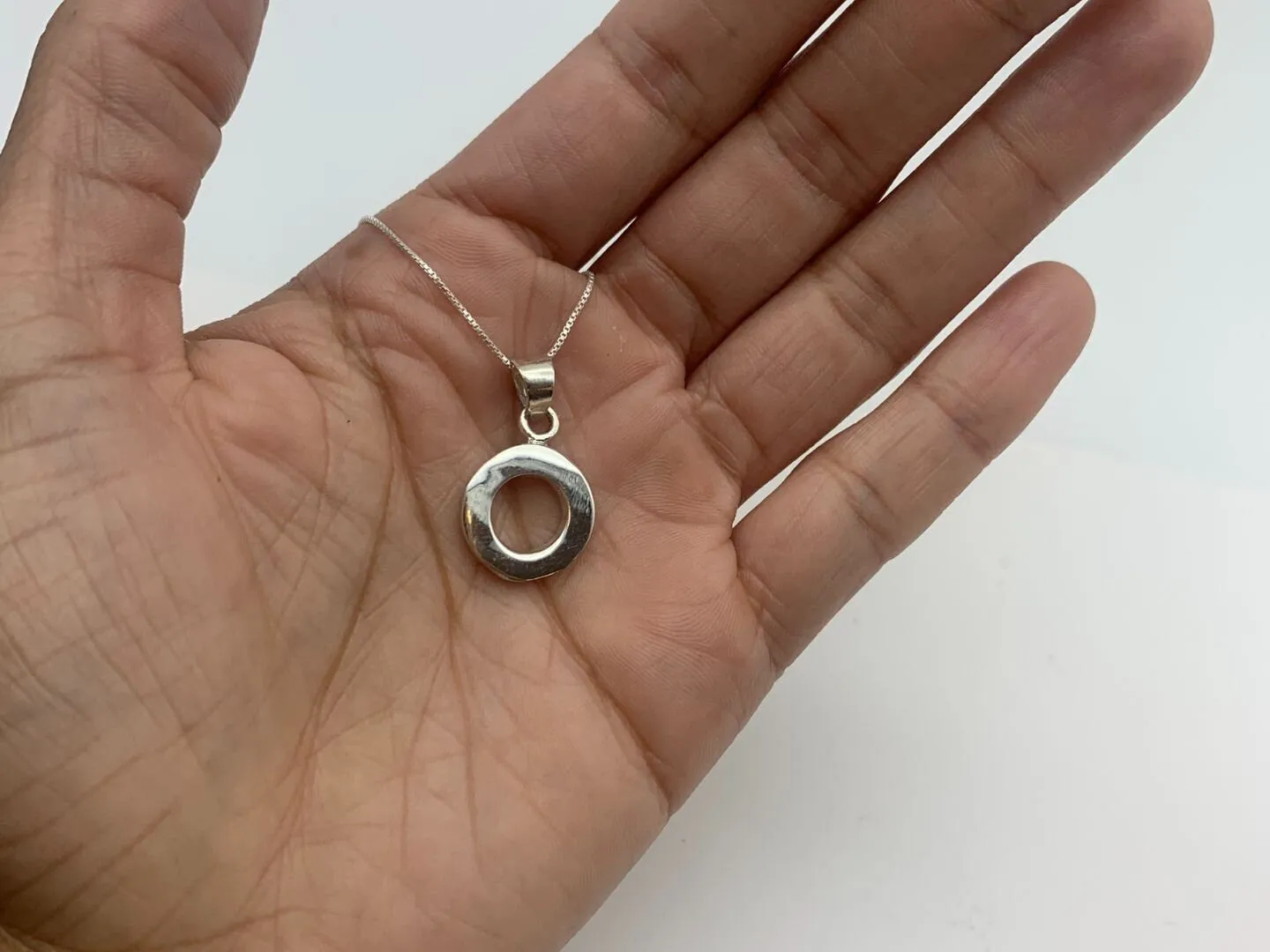 Letter O Pendant - Name Initial Necklace - Personalized Pendant