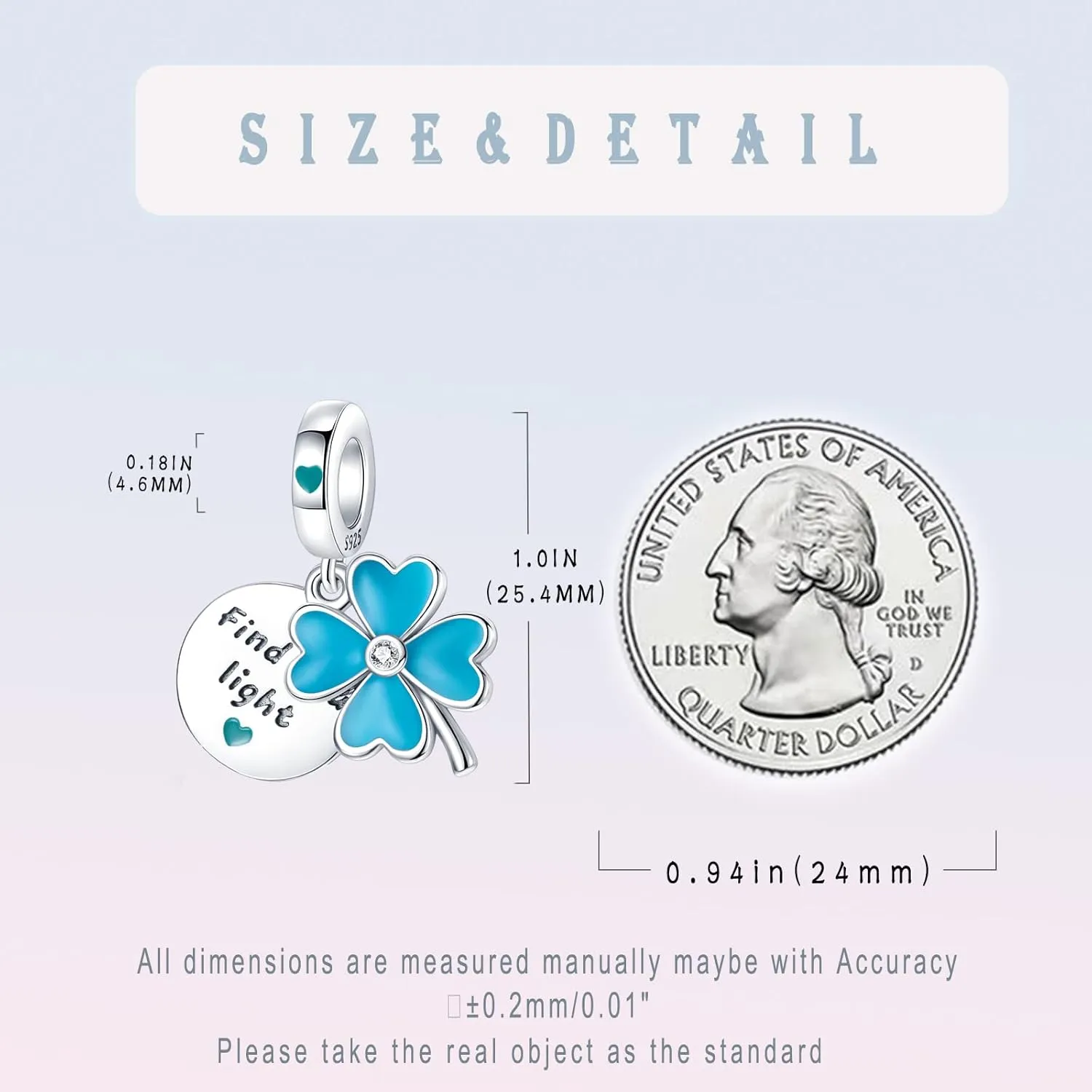LNQOBU 925 Sterling Silver Charms Color-changing Chameleon Dangle Charms Beads Glow in the Dark Charms fits Charms Bracelets and Necklace Charms Jewelry Gift for Women