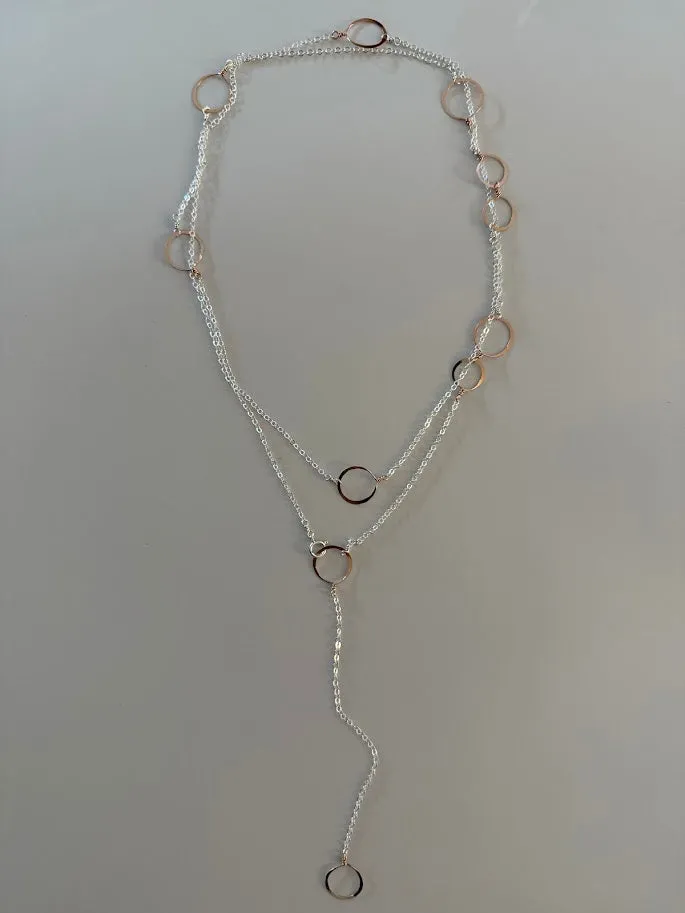 Long Circles Necklace
