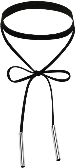 Long Layered Necklaces for Women, Gothic Necklace Choker Fashion Jewelry with Vertical Bar, Adjustable Length