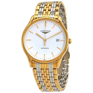 Longines Automatic White Dial Two-tone Men's Watch L4.960.2.12.7