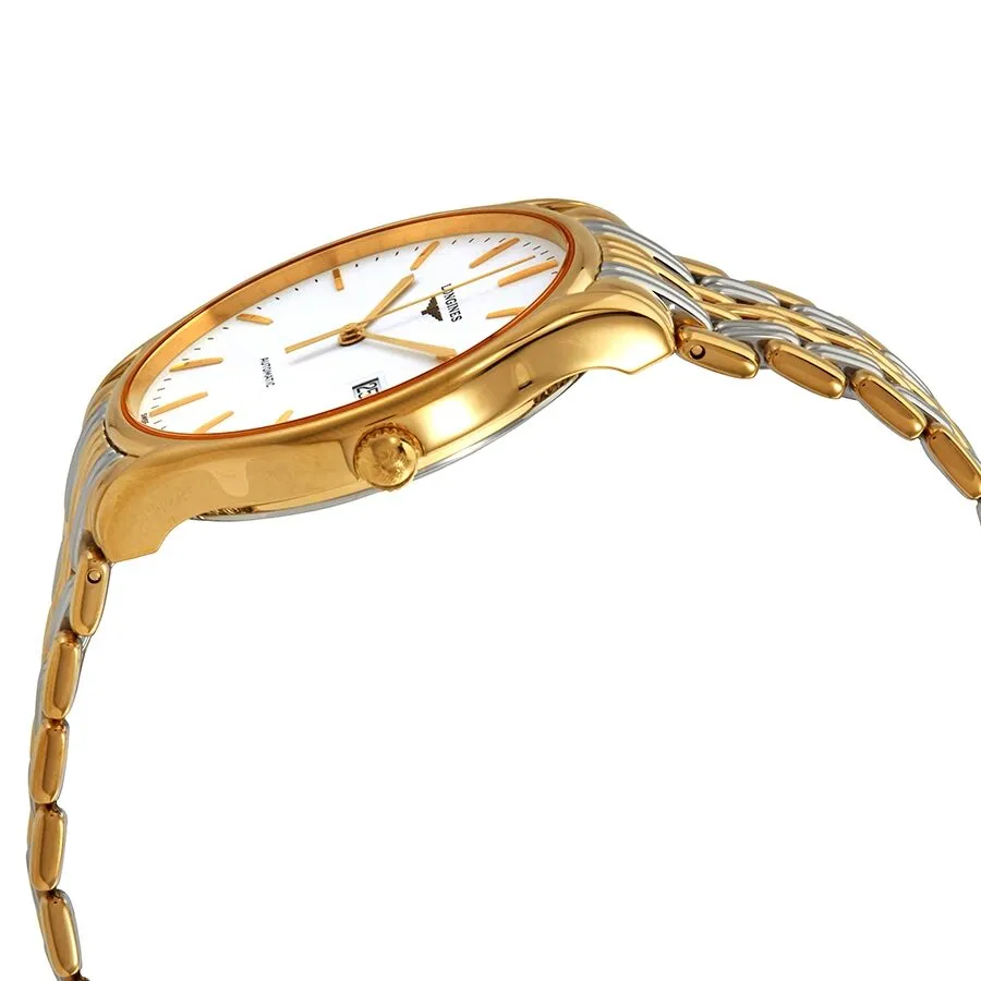 Longines Automatic White Dial Two-tone Men's Watch L4.960.2.12.7