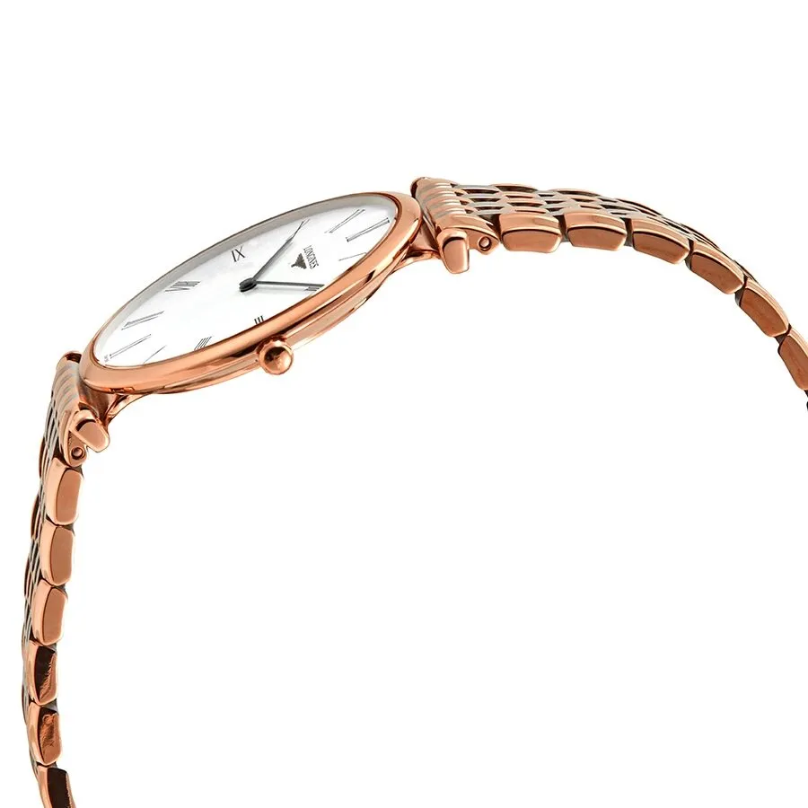 Longines La Grande Classique White Dial Rose Gold-tone Ladies Watch L4.709.1.21.7