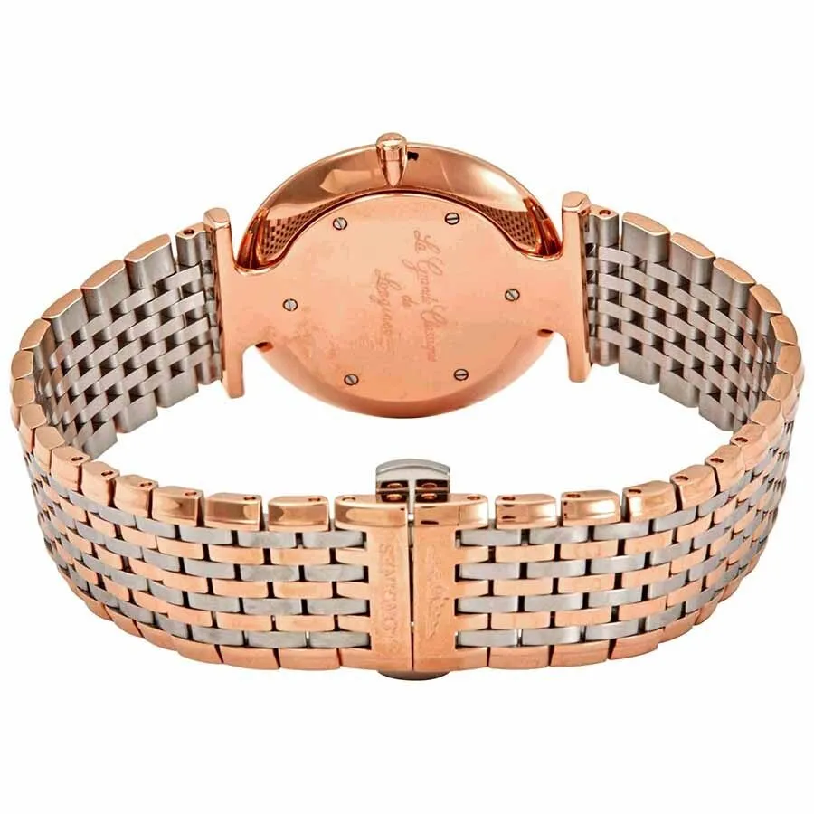Longines La Grande Classique White Dial Rose Gold-tone Ladies Watch L4.709.1.21.7
