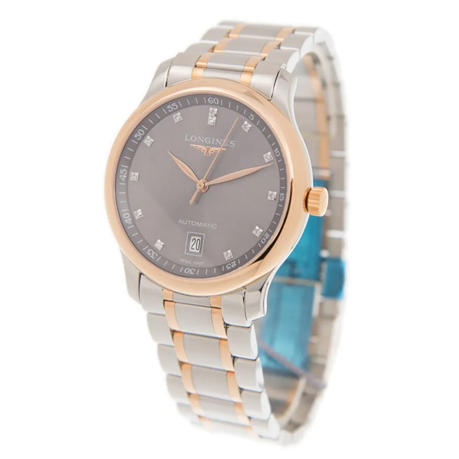 Longines Master Collection Diamond Grey Dial Men's Watch L2.628.5.07.7