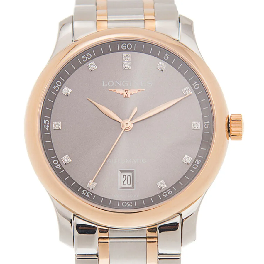 Longines Master Collection Diamond Grey Dial Men's Watch L2.628.5.07.7