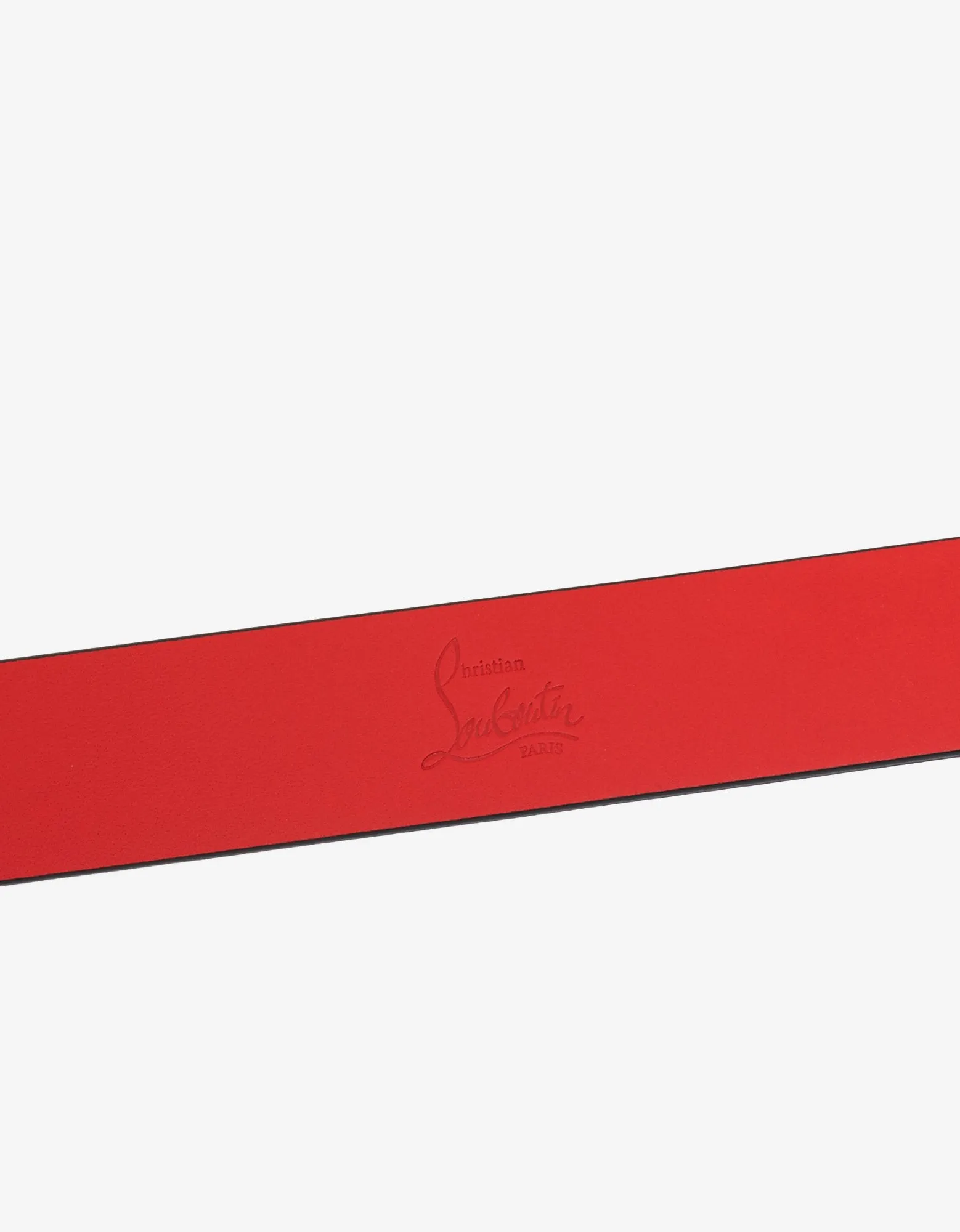 Louis Spikes Buckle Black Belt