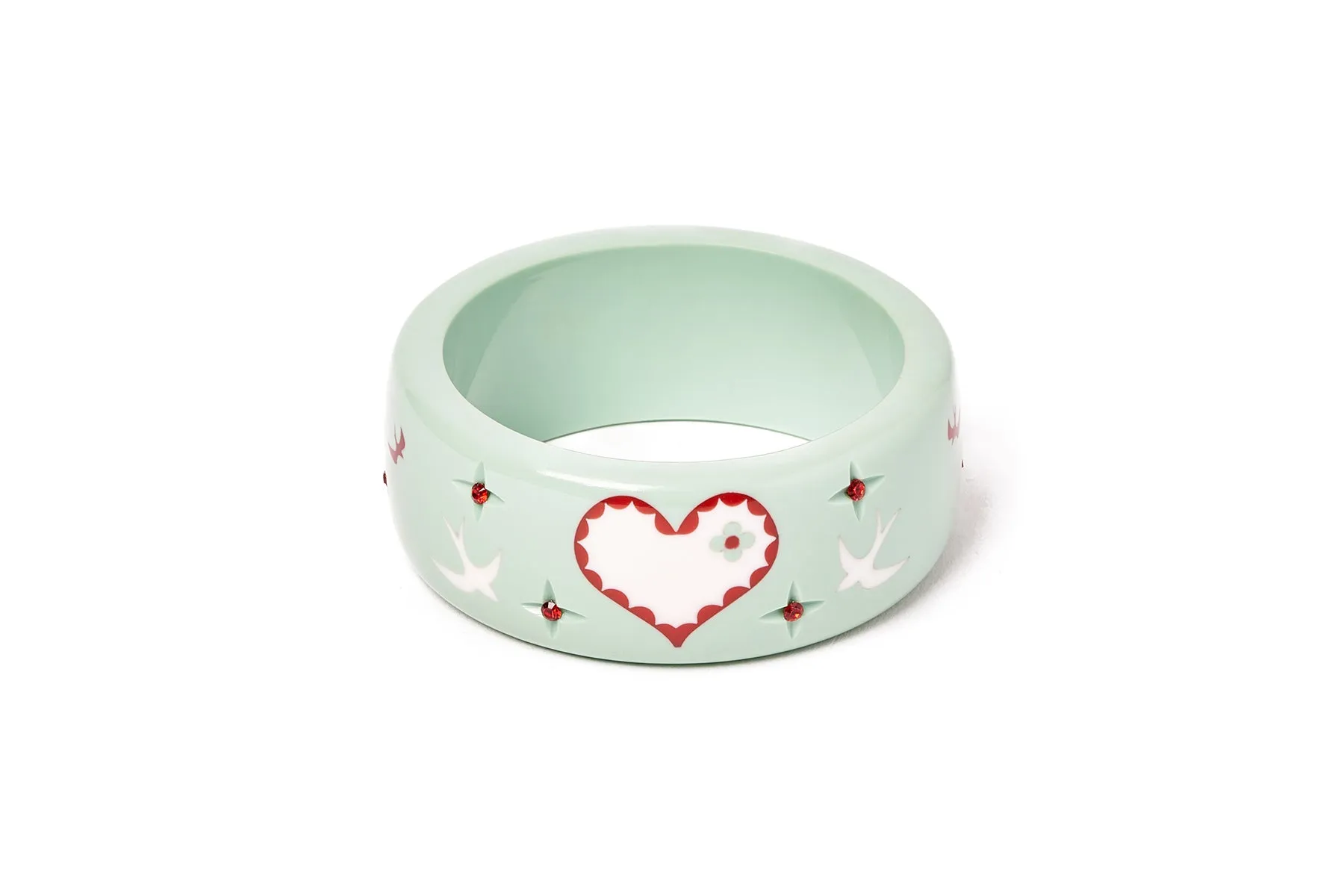 Love Bird Hoop Earrings