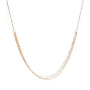 <!--NK864-->horizontal tassel necklace