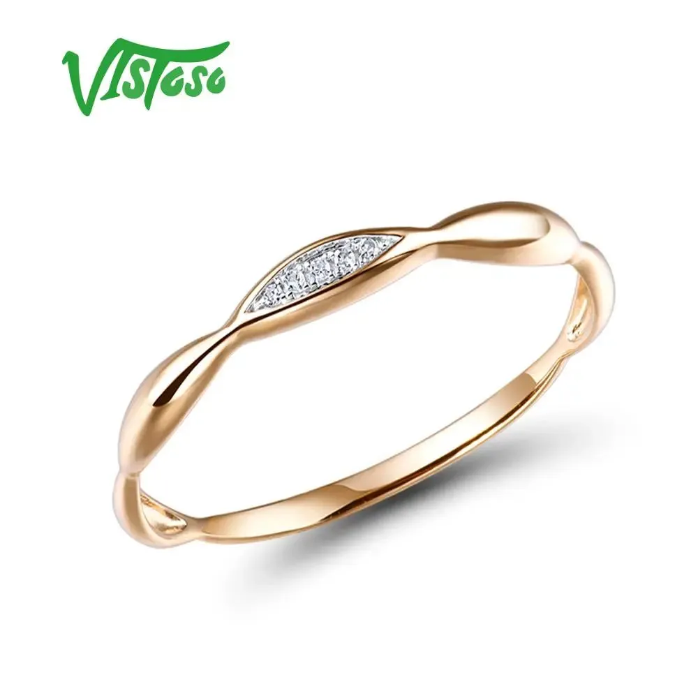 LUX Faithful 14K Yellow/White Gold Promise Ring