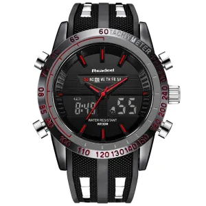 Luxury Brand Watches Men Sports Watches Waterproof LED Digital Quartz Men Military Wrist Watch Clock Male Montre Cadeau Homme