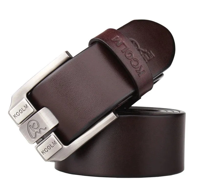 Luxury Cowhide Leather Men's Belt