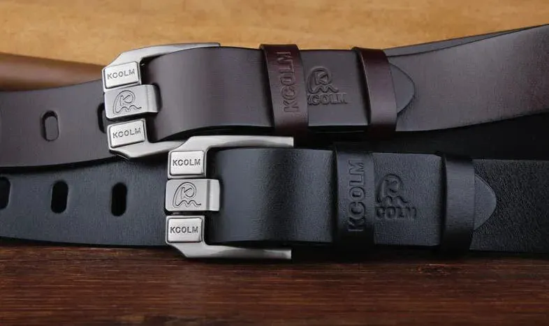 Luxury Cowhide Leather Men's Belt
