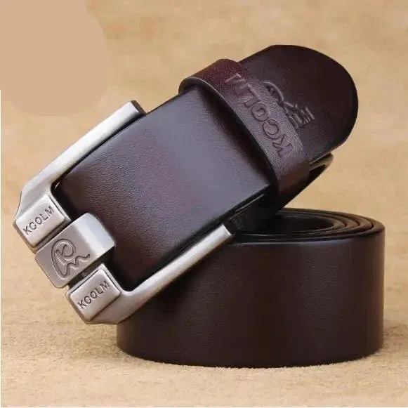 Luxury Cowhide Leather Men's Belt