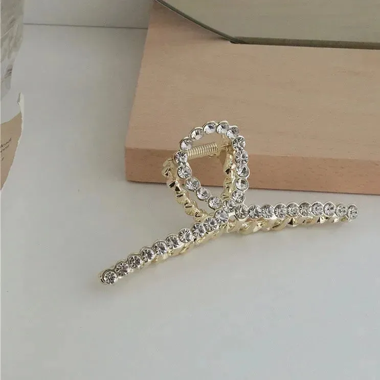 Luxury Golden Butterfly Hair Claw