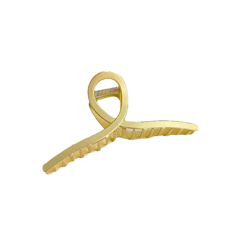 Luxury Golden Butterfly Hair Claw