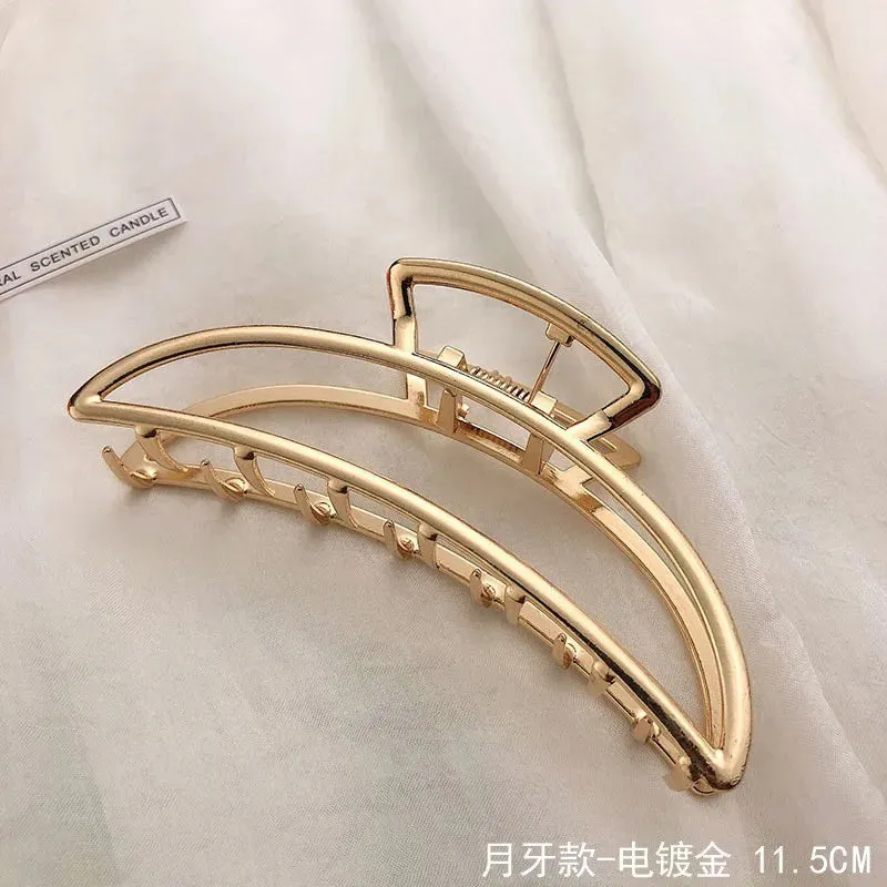 Luxury Golden Butterfly Hair Claw
