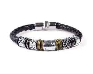 Magnetic Leather Bracelet - Madrid A