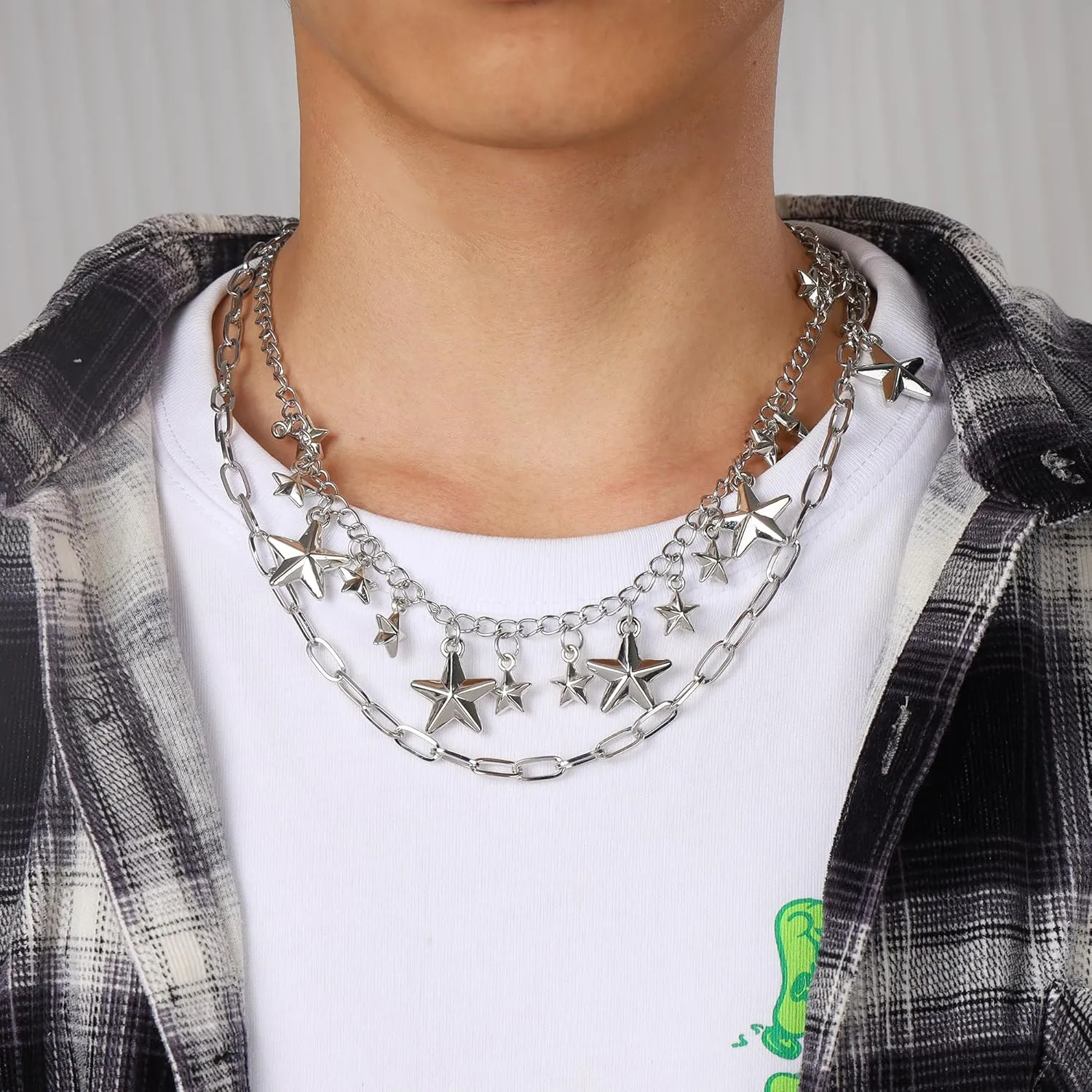 Manfnee Pants Chain for Men Women Punk Rock Jean Chain Wallet Chain Heavy Duty Belt Chains Hip Hop
