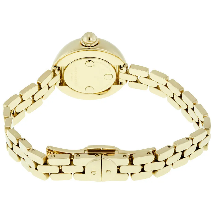 Marc Jacobs Courtney Black Dial Ladies Gold Tone Watch MJ3460