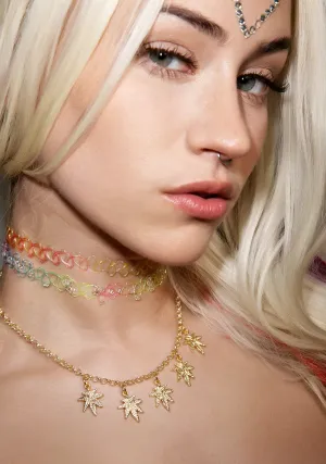 Mary Jane Charm Choker