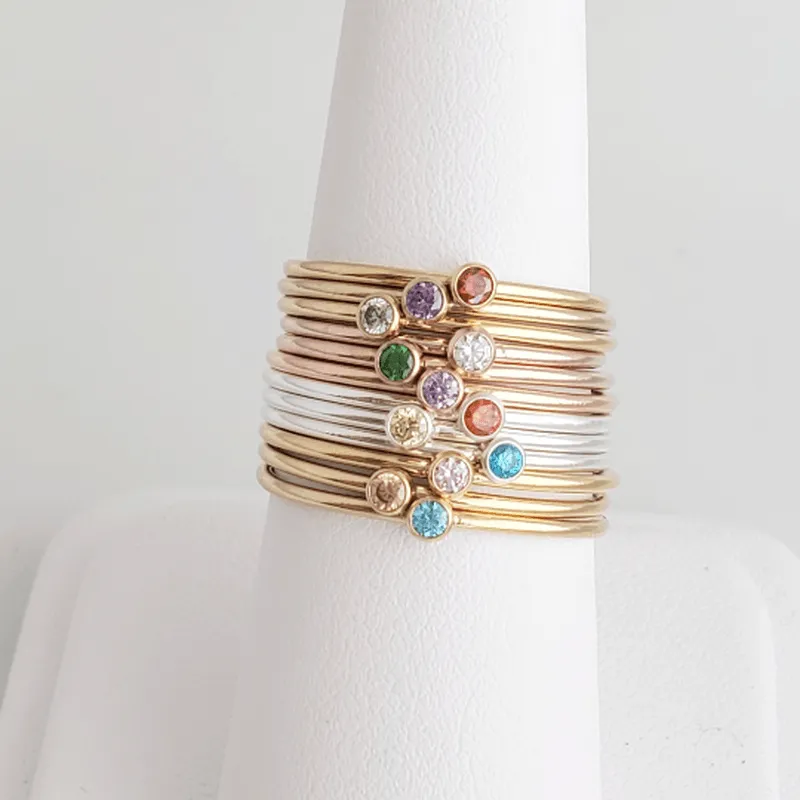 May Birthstone Ring