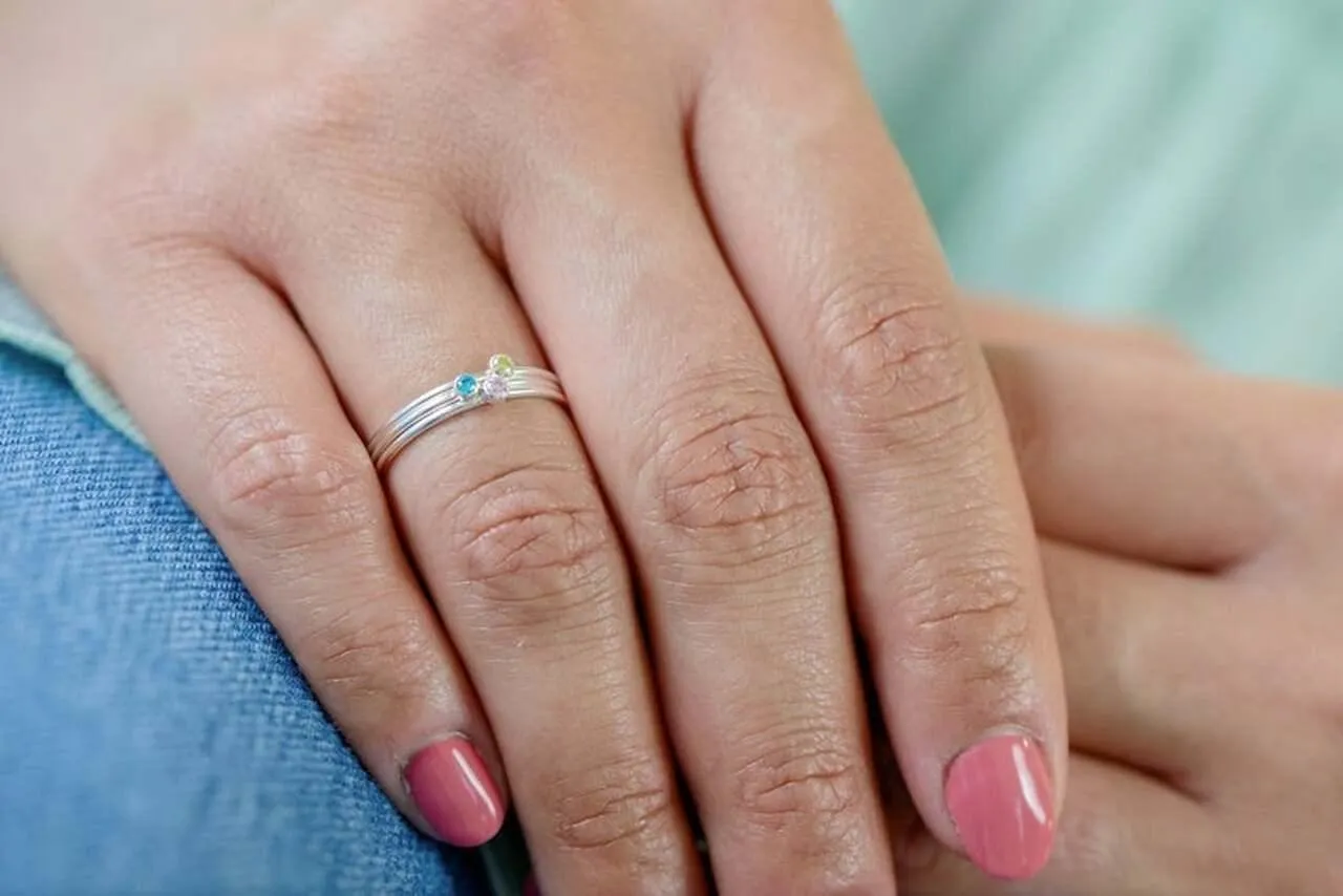 May Birthstone Ring