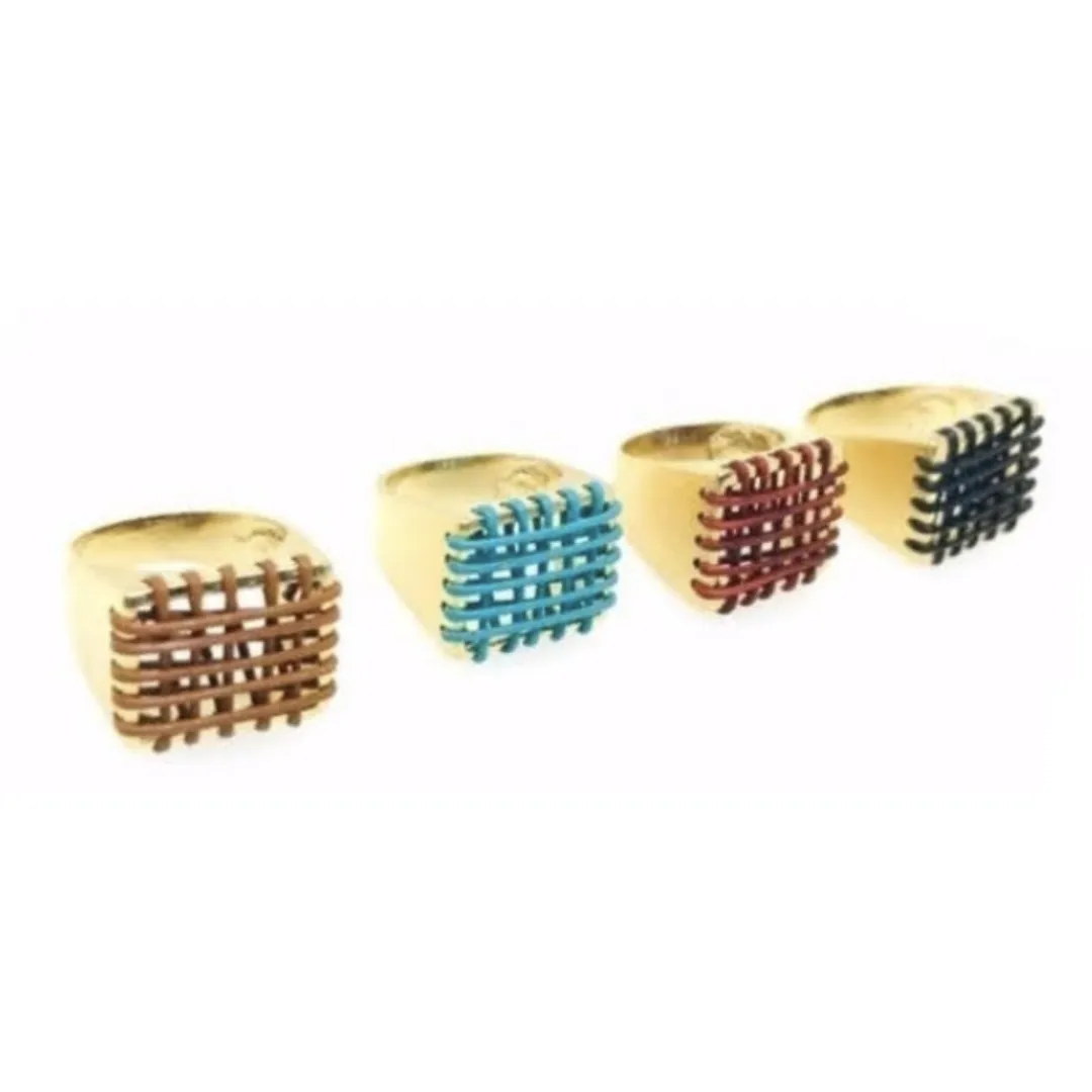 Medellin Leather Ring
