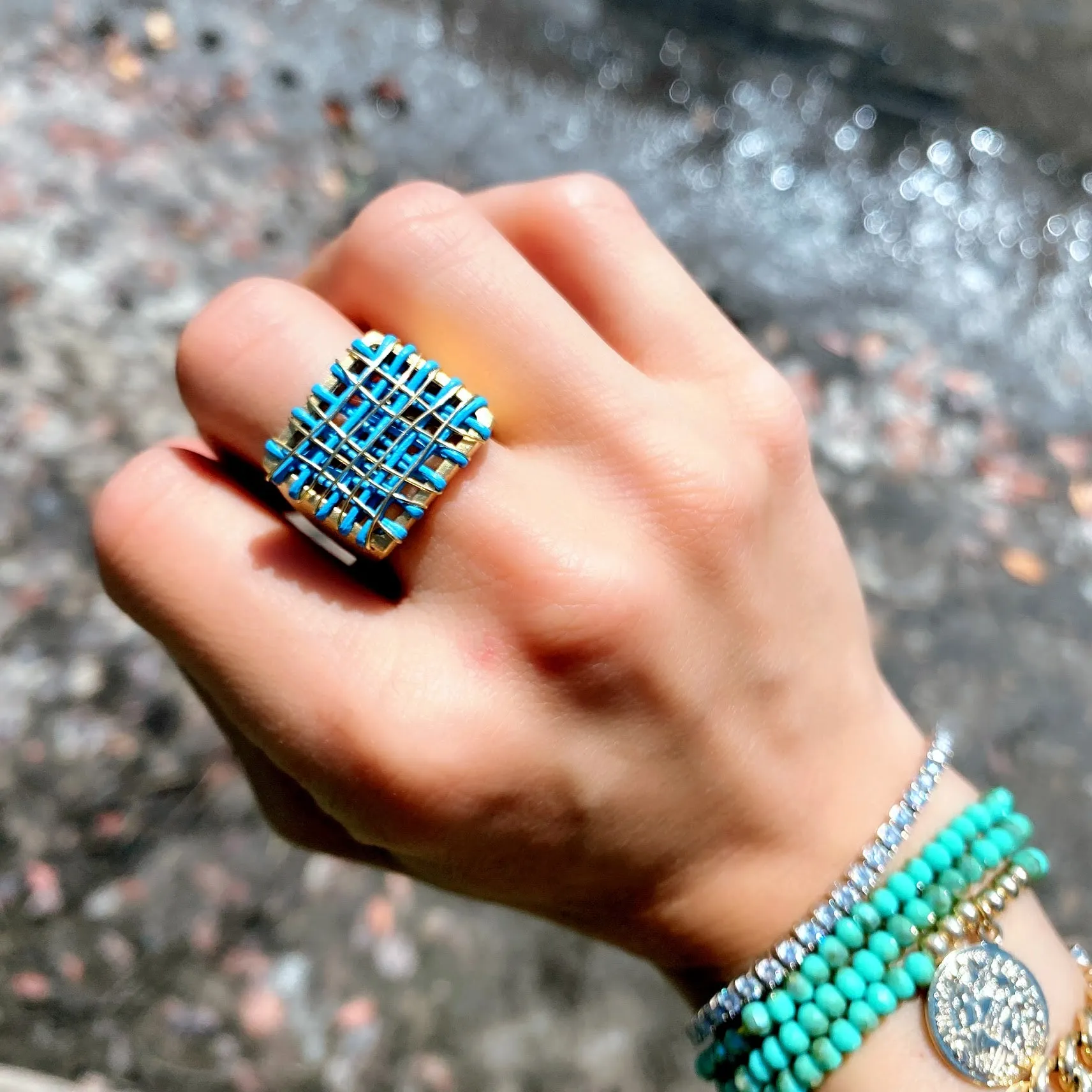Medellin Leather Ring