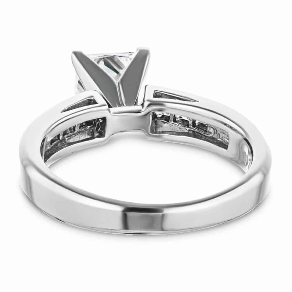 Melanie Lab Grown Diamond Channel Side Stone Engagement Ring Event Present