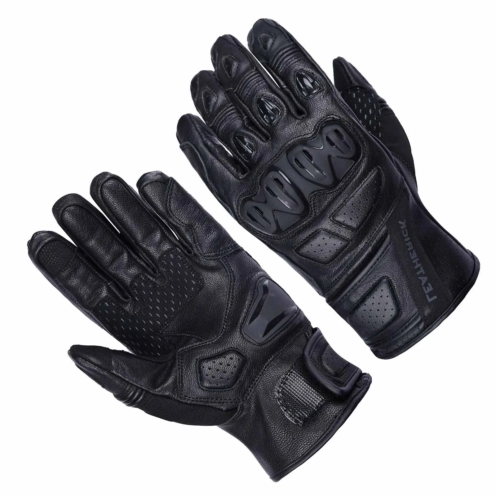 Men’s CE-Certified Motorcycle Gloves with Protective Knuckles