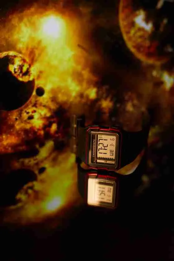 Mens Digital Sports Large Face Military Square Watches