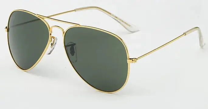 Men’s Retro Silver Sun Glasses
