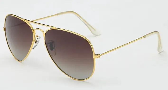 Men’s Retro Silver Sun Glasses