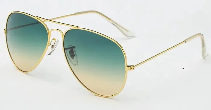 Men’s Retro Silver Sun Glasses