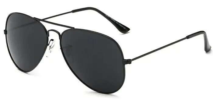 Men’s Retro Silver Sun Glasses